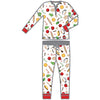 Holiday Baking Red Women's 2pc Set Pajamas - Magnolia Baby2pc Set Pajamas