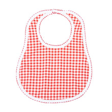  Holiday Minichecks Bib - Magnolia BabyBib