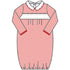 Holiday Minichecks Smocked Pleated Gown - Magnolia BabyGown
