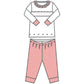 Holiday Minichecks Smocked Ruffle Long Pajama - Magnolia BabyLong Pajamas