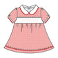 Holiday Minichecks Smocked Short Sleeve Dress - Magnolia BabyDress