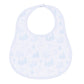 Magnolia Baby_Holiday Toile Bib - Light Blue_1