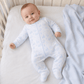 Magnolia Baby_Holiday Toile Footie - Light Blue_1