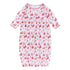 Magnolia Baby_Holiday Toile Gathered Gown - Red_1