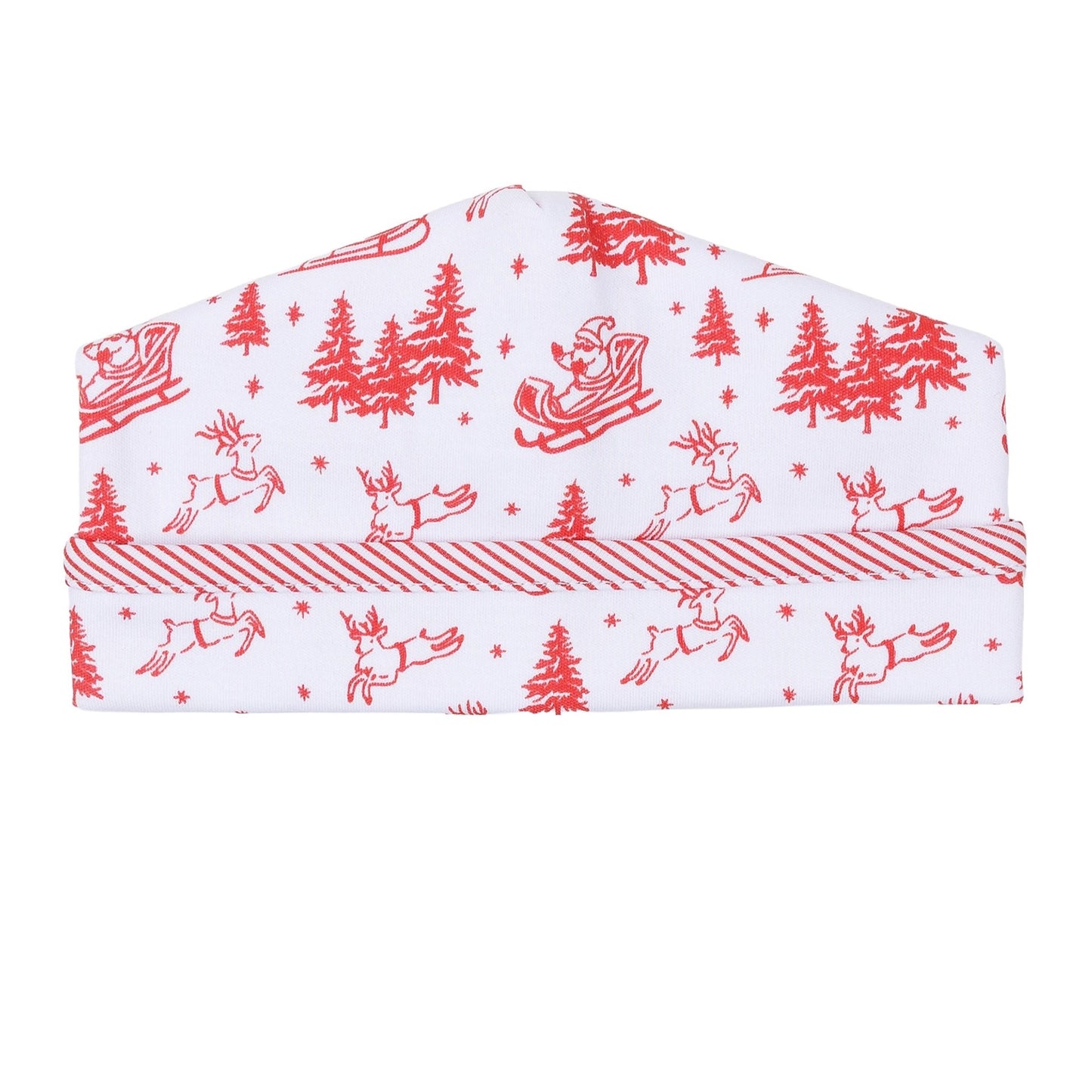 Magnolia Baby_Holiday Toile Hat - Red_1