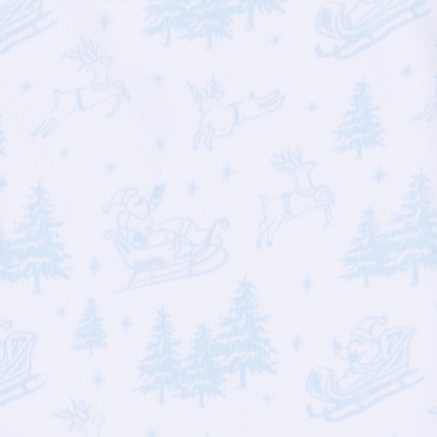Magnolia Baby_Holiday Toile Long Pajamas - Light Blue_3