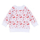 Magnolia Baby_Holiday Toile Pullover Sweatshirt - White Red_2