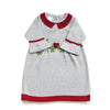Holly Berry Knit Christmas Dress - Magnolia BabyDress