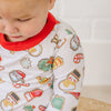 Holly Jolly Cookies Big Kid Long Pajamas - Magnolia BabyLong Pajamas