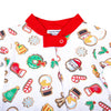 Holly Jolly Cookies Zipper Footie - Magnolia BabyFootie