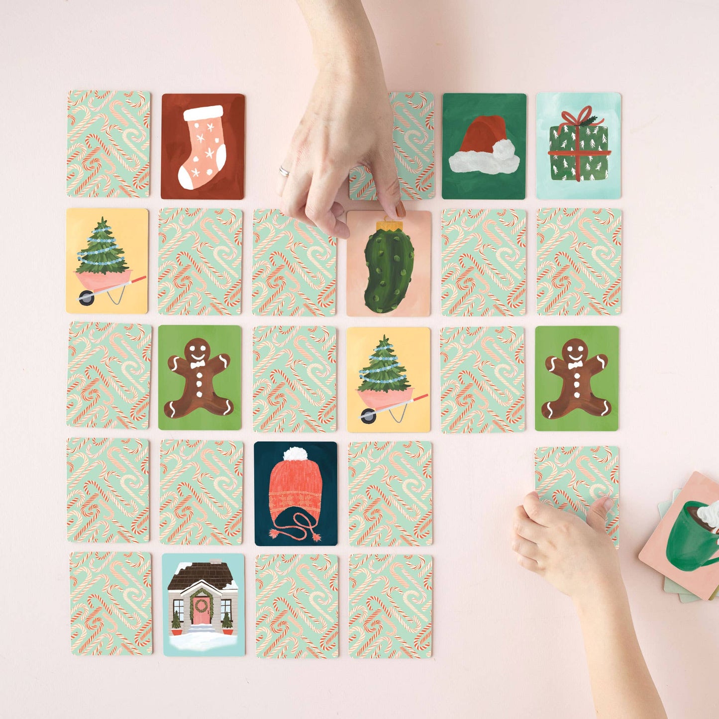 1canoe2 | One Canoe Two Paper Co._Holly Jolly Memory Game_3