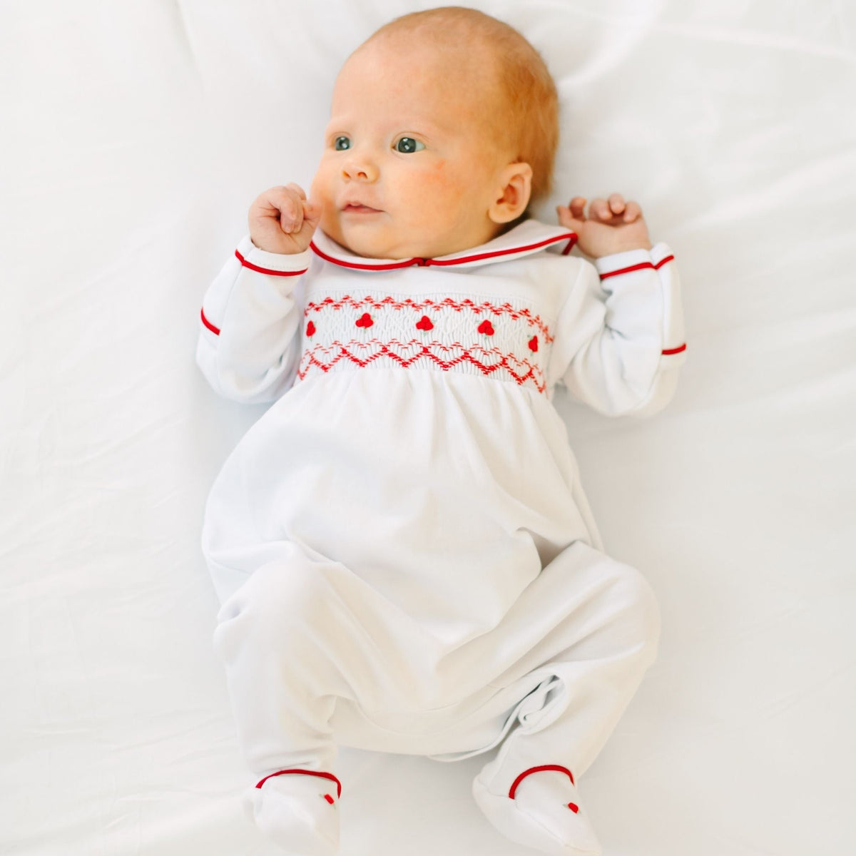 Magnolia Baby_Holly Smocked Footie_6