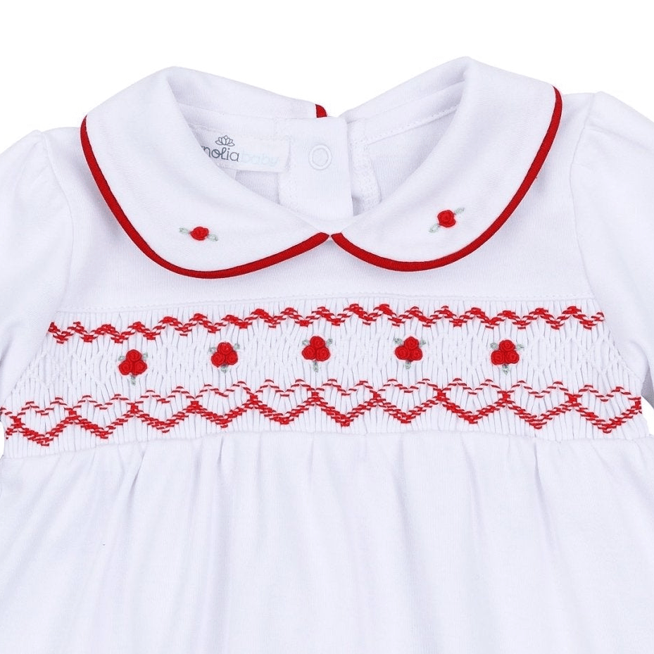 Magnolia Baby_Holly Smocked Girl Long Sleeve Bubble_2