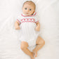 Magnolia Baby_Holly Smocked Short Sleeve Girl Bubble_2