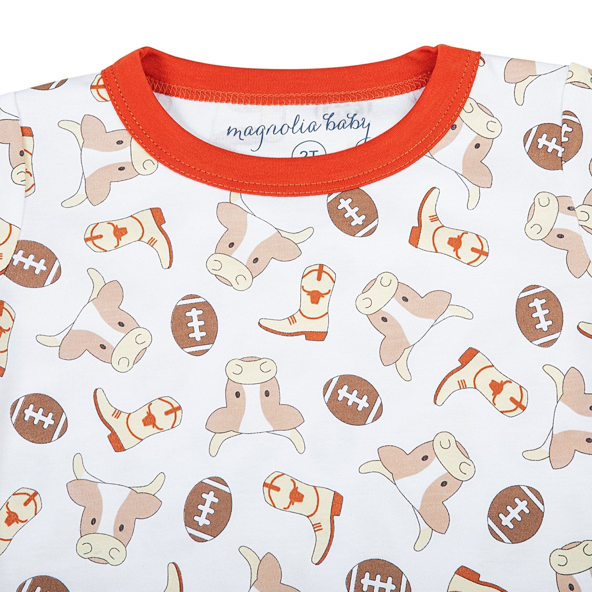 Hook Em' Long Pajamas - Magnolia BabyLong Pajamas