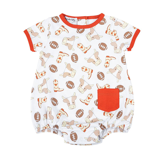 Hook Em' Short Sleeve Bubble - Magnolia BabyBubble