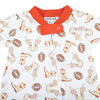 Hook Em' Zip Footie - Magnolia BabyFootie