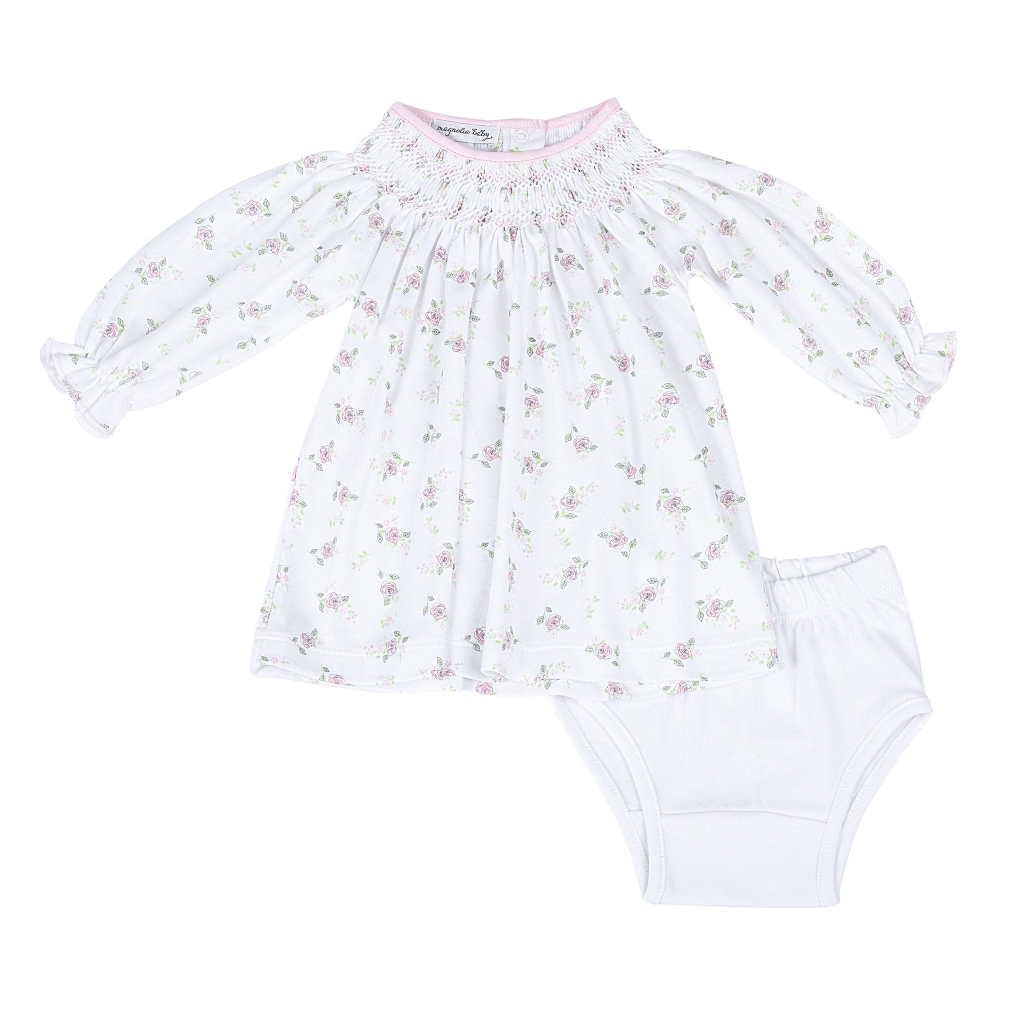 Hope's Rose Bishop Long Sleeve Dress - Magnolia BabyDress