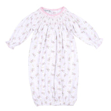  Hope's Rose Bishop Print Long Sleeve Gown - Magnolia BabyGown