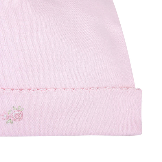 Hope's Rose Embroidered Hat - Magnolia BabyHat