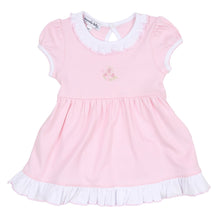  Hope's Rose Embroidered Short Sleeve Toddler Dress - Magnolia BabyDress