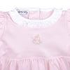 Hope's Rose Fall 24 Embroidered Short Sleeve Bubble - Magnolia BabyBubble