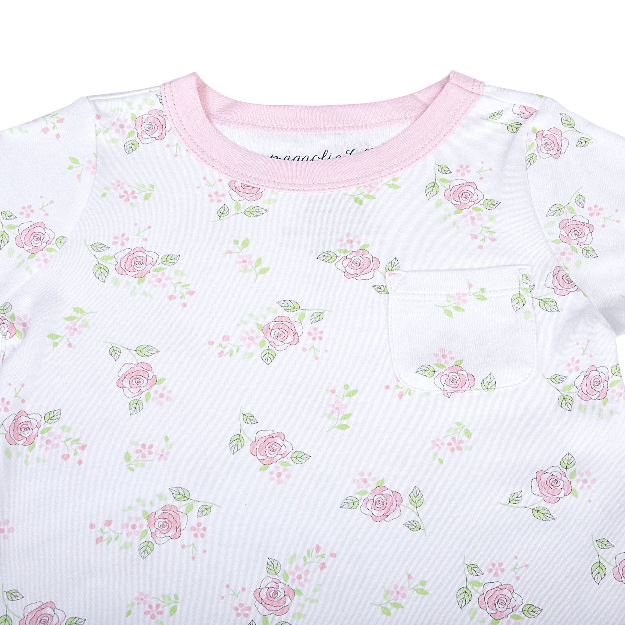 Hope's Rose Girl's Long Sleeve Nightdress - Magnolia BabyNightdress