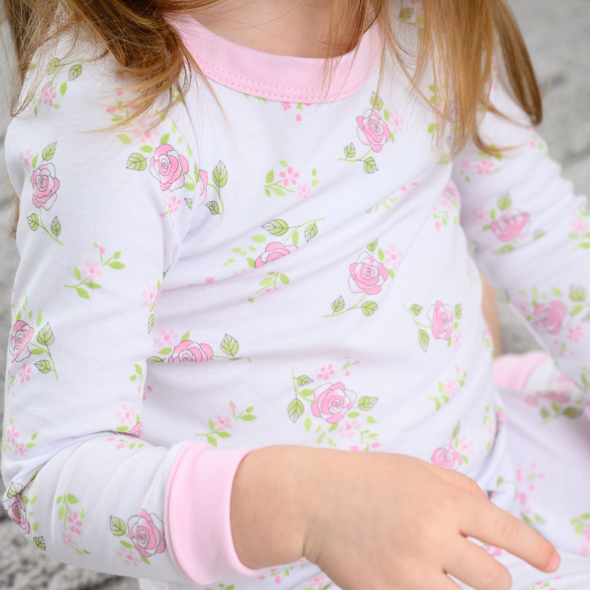 Hope's Rose Infant/Toddler Long Pajamas - Magnolia BabyLong Pajamas