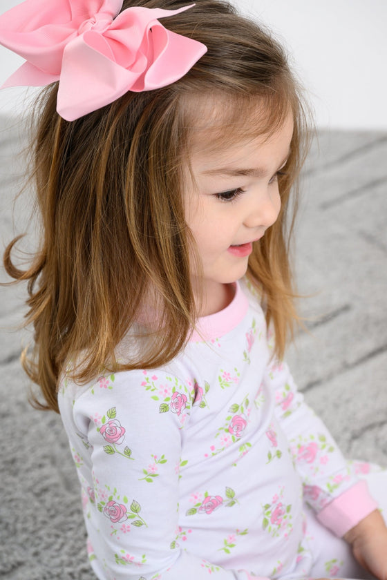 Hope's Rose Infant/Toddler Long Pajamas - Magnolia BabyLong Pajamas