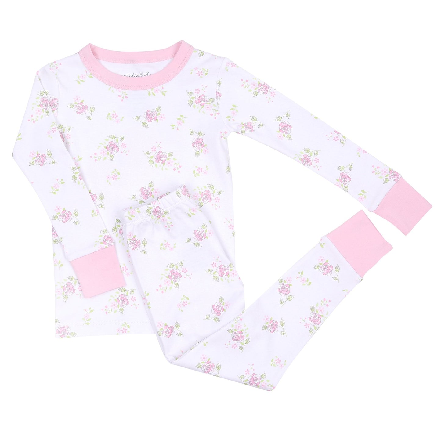 Hope's Rose Infant/Toddler Long Pajamas - Magnolia BabyLong Pajamas
