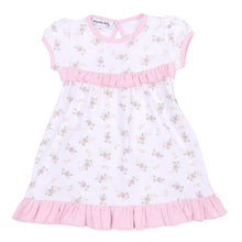  Hope's Rose Print Ruffle Short Sleeve Toddler Dress - Magnolia BabyDress