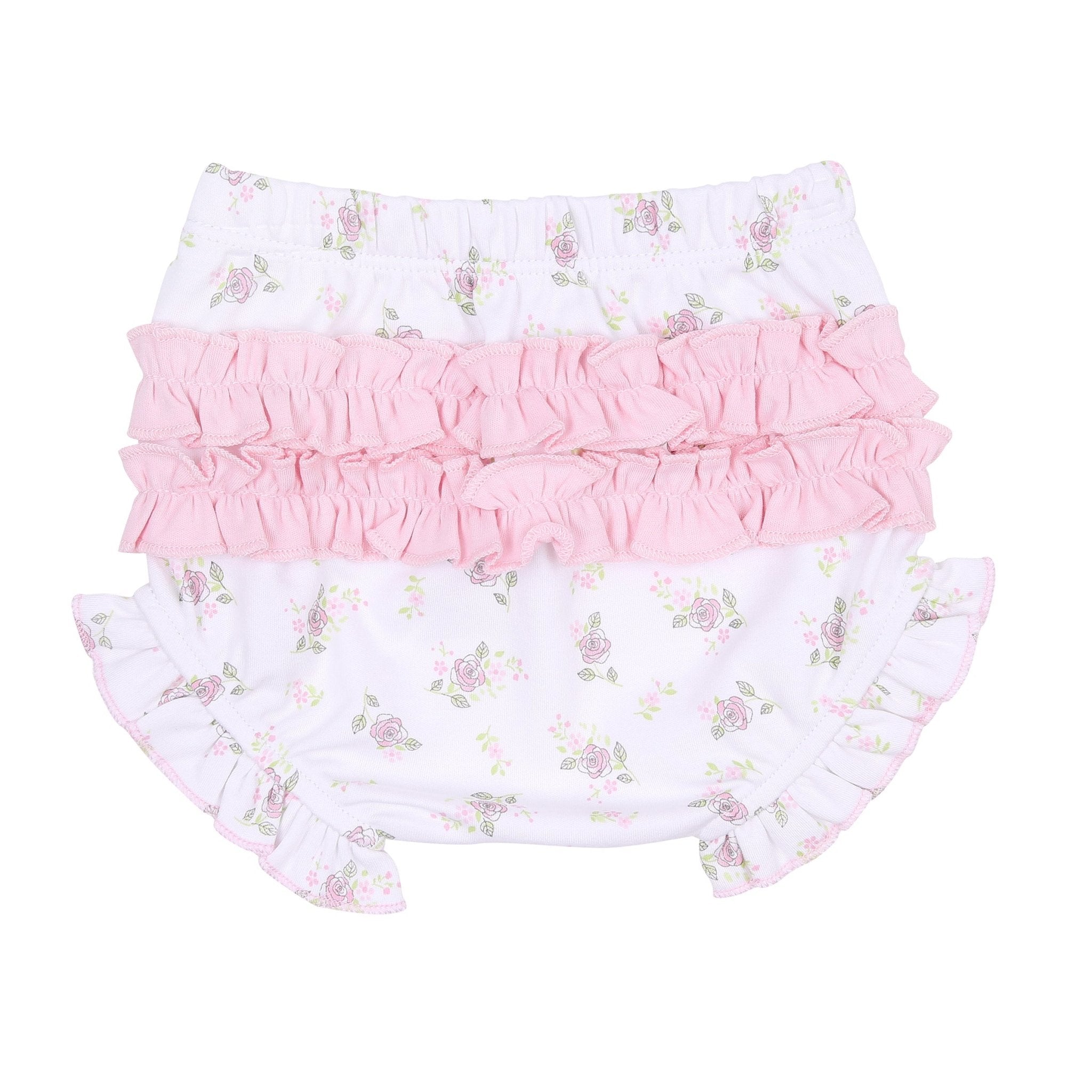 Hope's Rose Ruffle Diaper Cover Set - Magnolia BabyDiaper Cover
