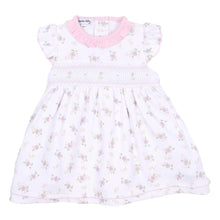 Hope's Rose Smocked Print Flutters Toddler Dress - Magnolia BabyDress