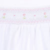 Hope's Rose Smocked Ruffle Long Pajamas - Magnolia BabyLong Pajamas