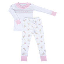  Hope's Rose Smocked Ruffle Long Pajamas - Magnolia BabyLong Pajamas