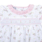 Hope's Rose Smocked Ruffle Short Sleeve Bubble - Magnolia BabyBubble