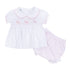 Hoppity Hop Classics Smocked Diaper Cover Set - Pink - Magnolia BabyDiaper Cover