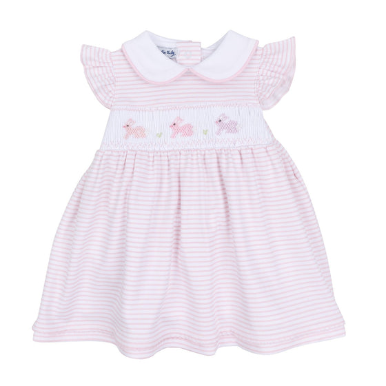 Hoppity Hop Classics Smocked Dress - Pink - Magnolia BabyDress