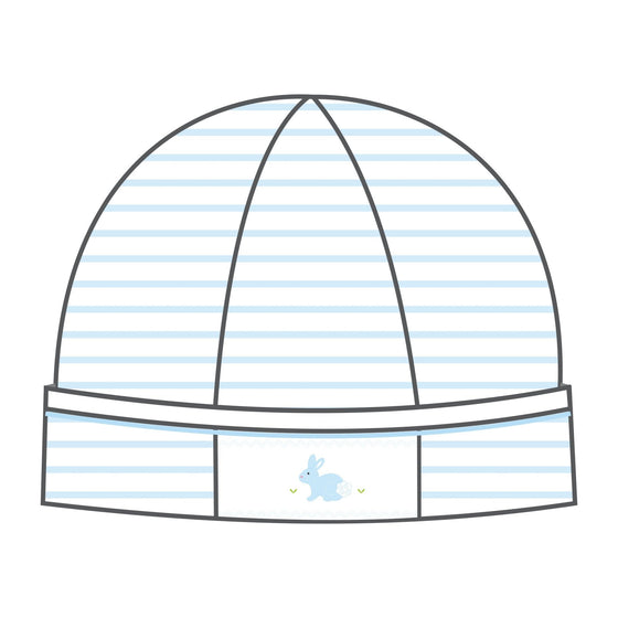 Hoppity Hop Classics Smocked Hat - Light Blue - Magnolia BabyHat