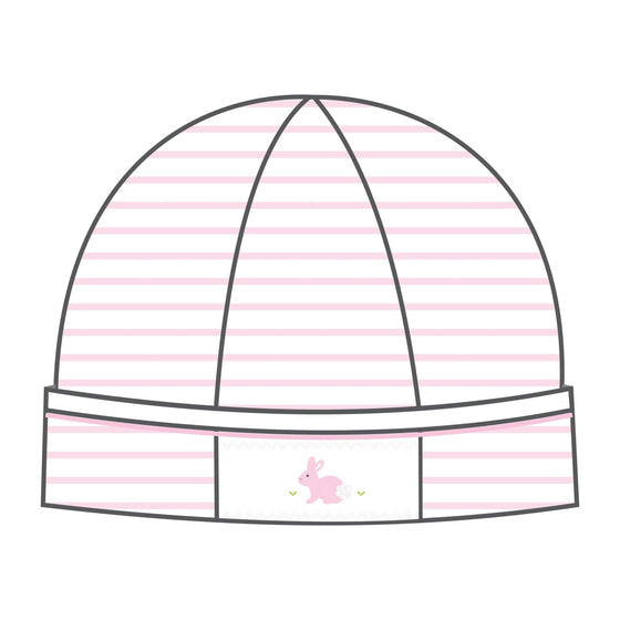 Hoppity Hop Classics Smocked Hat - Pink - Magnolia BabyHat