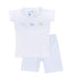 Hoppity Hop Classics Smocked Short Pajamas - Light Blue - Magnolia BabyShort Pajamas