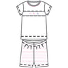 Hoppity Hop Classics Smocked Short Pajamas - Pink - Magnolia BabyShort Pajamas