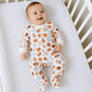 Magnolia Baby_Hot Bagels Print Zip Footie_1
