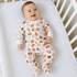 Magnolia Baby_Hot Bagels Print Zip Footie_1