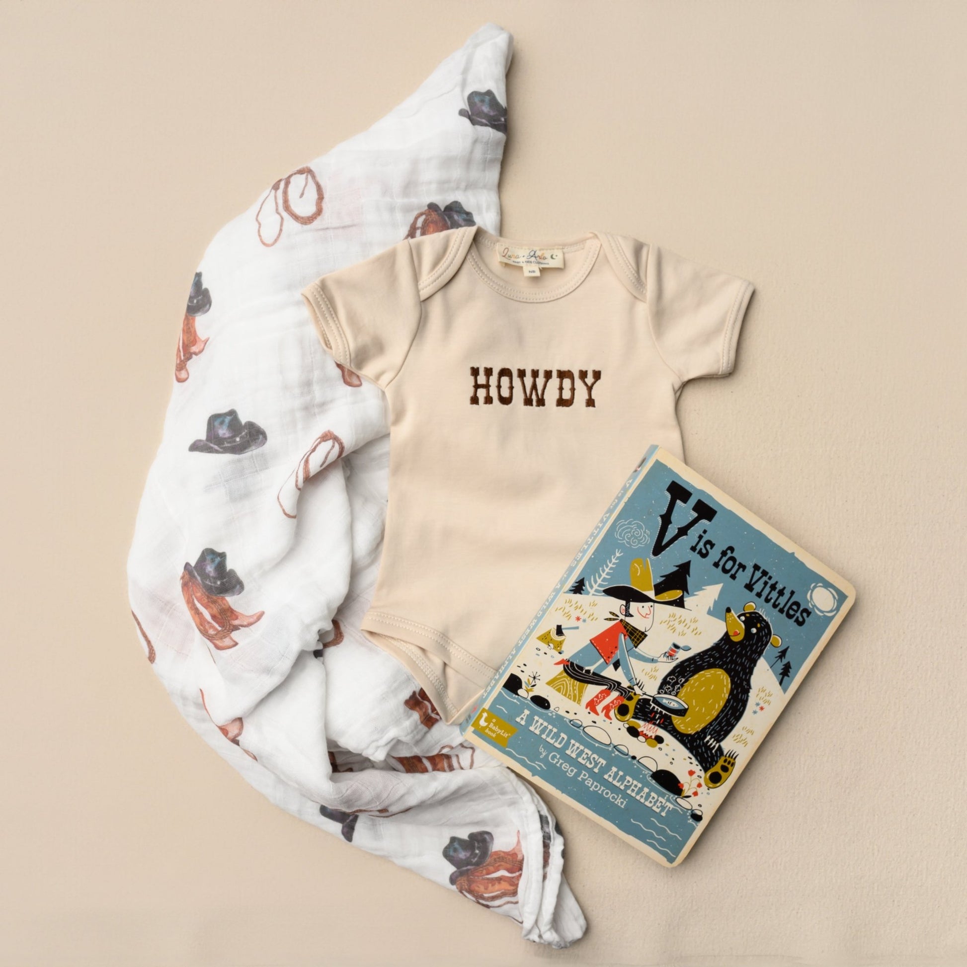 Howdy 3 Piece Baby Gift Set - Magnolia BabyBaby Gift Set