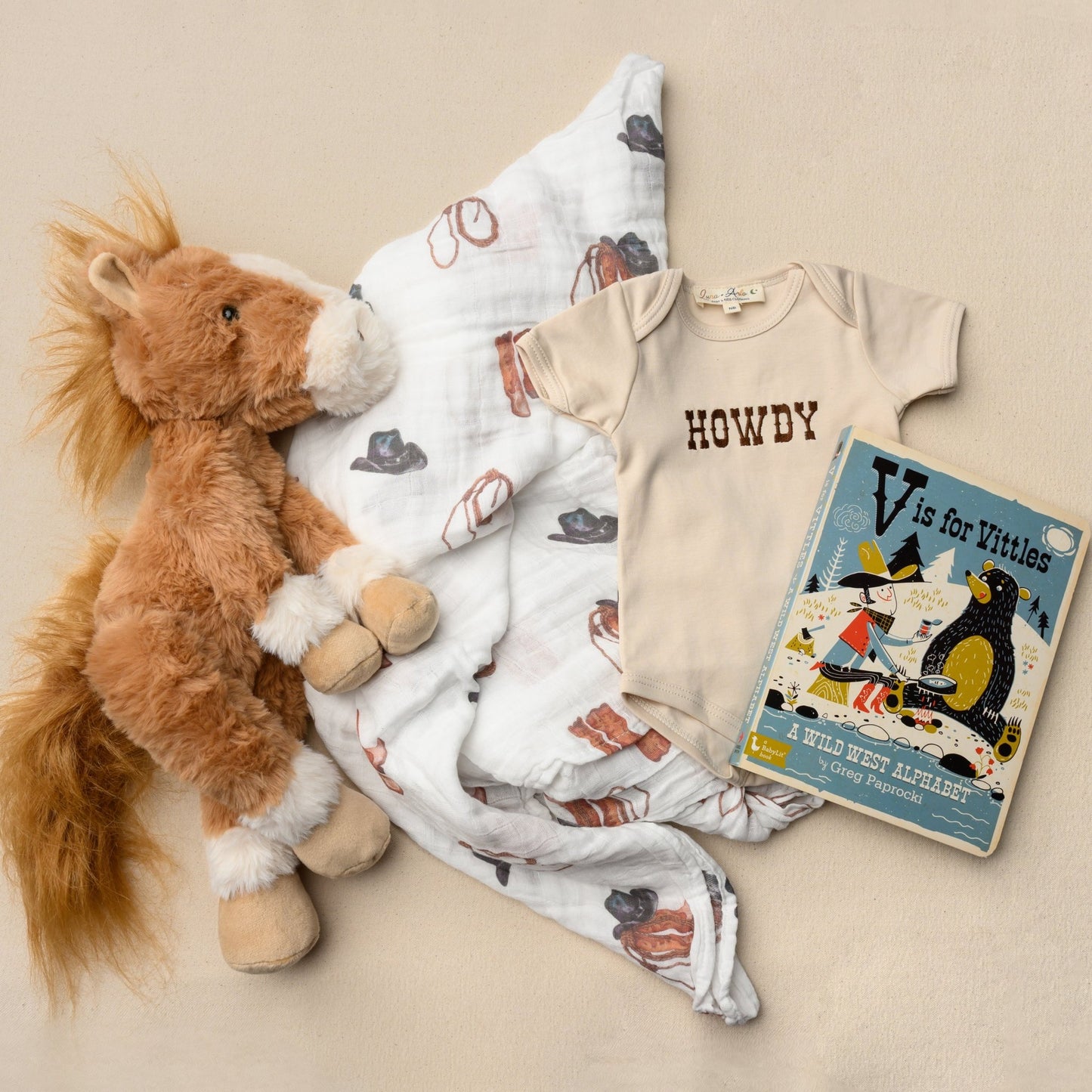 Howdy 4 Piece Baby Gift Set - Magnolia BabyBaby Gift Set
