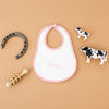 Howdy! Bib - Dusty Rose by Luna and Arlo - Luna and ArloBib