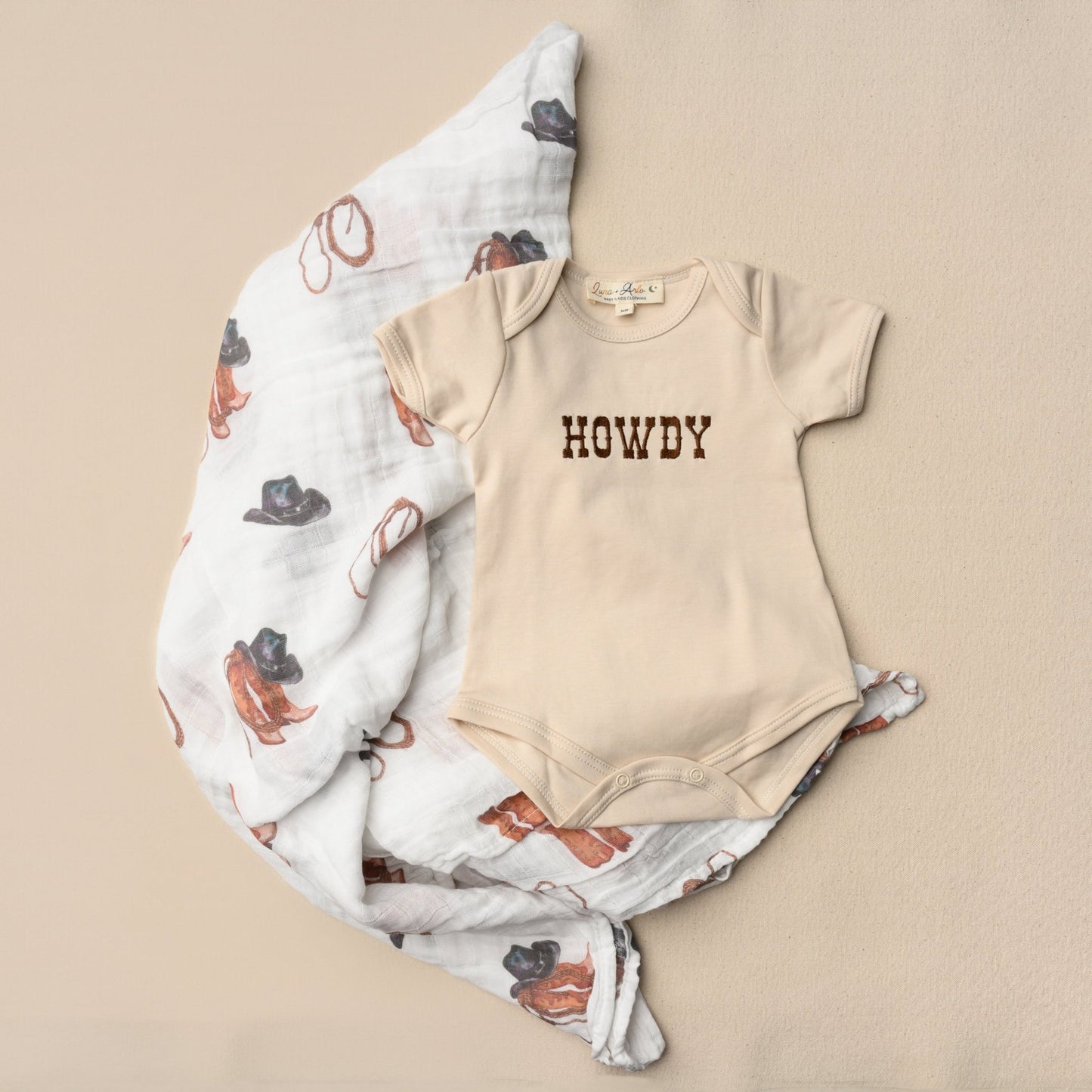 Howdy Bodysuit Gift Set - Magnolia BabyBaby Gift Set