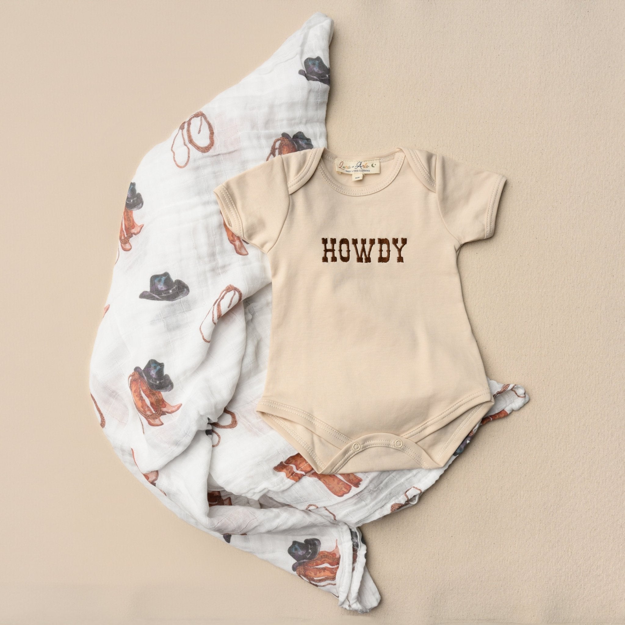 Howdy Bodysuit Gift Set - Magnolia BabyBaby Gift Set