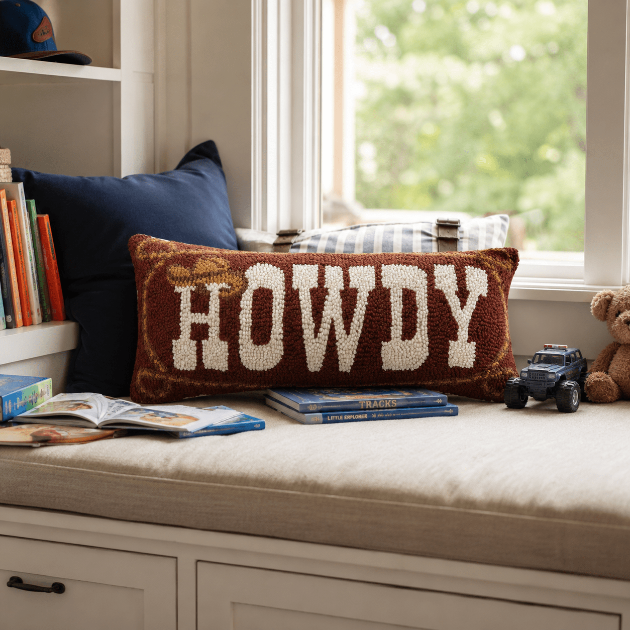 Howdy Cowboy Pillow - Magnolia BabyPillow